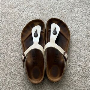Birkenstock White Sandals